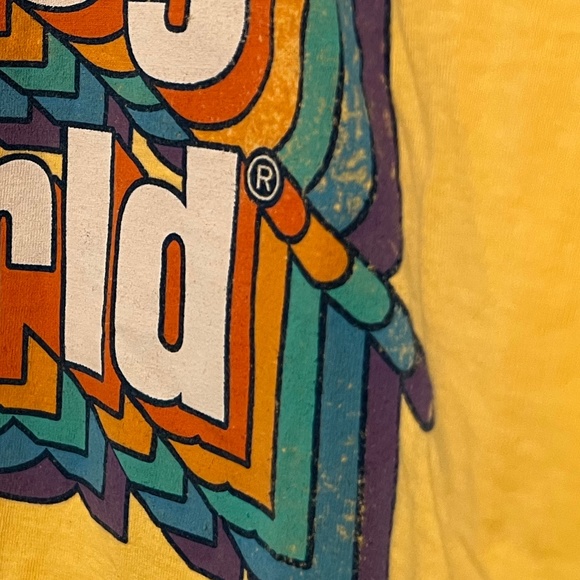 !!SOLD!! Yellow Large Walt Disney World Shirt - Picture 6 of 7